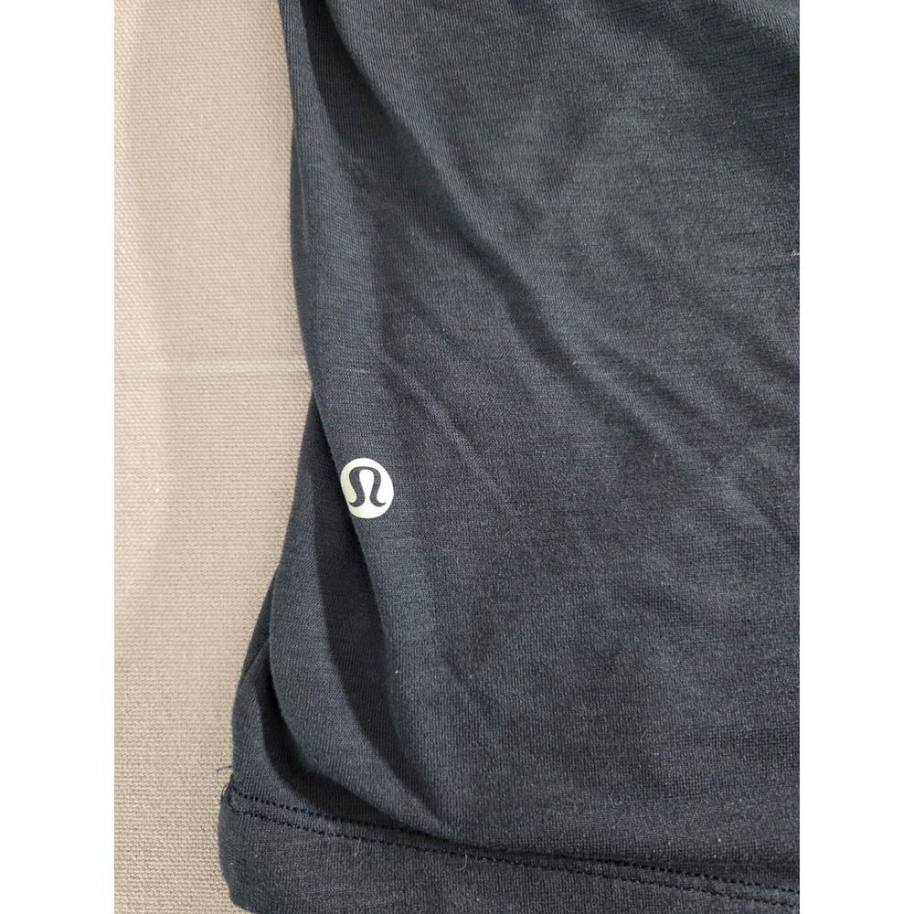 Lululemon Shirt Mens Small Blue Live In Practice Polo Golf Sports Active Stretch - Picture 3 of 5